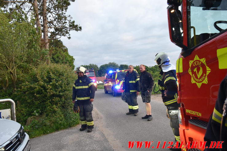 Verisure slog alarm. Lihmskovvej ved Bredsten. 28/06-2024. KL. 21:31.