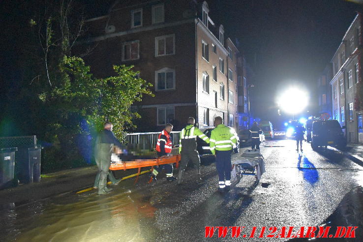 2 små redningsaktioner. Ydunsgade og Staldgaardsgade i Vejle.