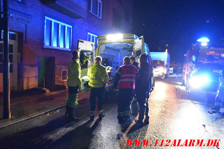 2 små redningsaktioner. Ydunsgade og Staldgaardsgade i Vejle.