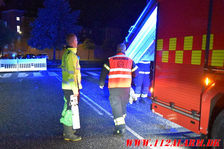 2 små redningsaktioner. Ydunsgade og Staldgaardsgade i Vejle.