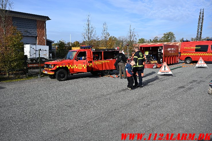 17/10-2024. Åbent hus ved Vejle Brandvæsen på Norgesvej.