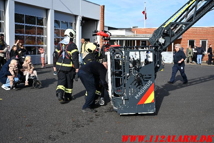 17/10-2024. Åbent hus ved Vejle Brandvæsen på Norgesvej.