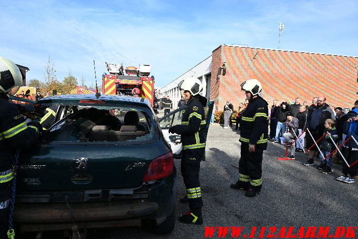 17/10-2024. Åbent hus ved Vejle Brandvæsen på Norgesvej.