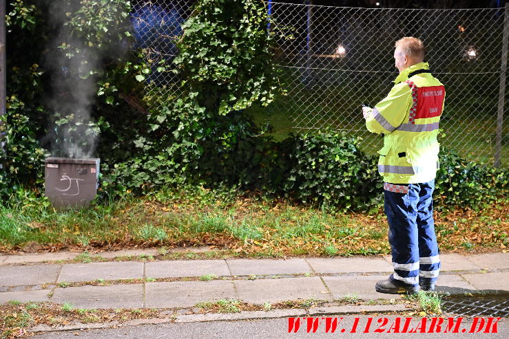 Ild i et Elskab. Østerbrogade i Vejle. 03/10-2024. KL. 21:54.