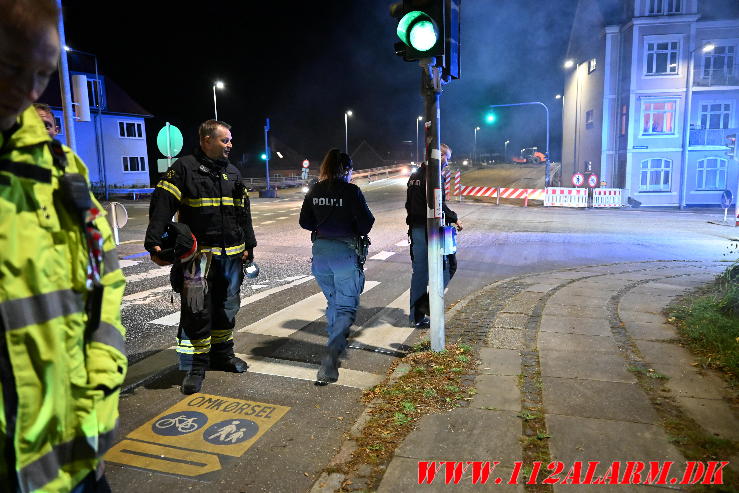 Ild i et Elskab. Østerbrogade i Vejle. 03/10-2024. KL. 21:54.