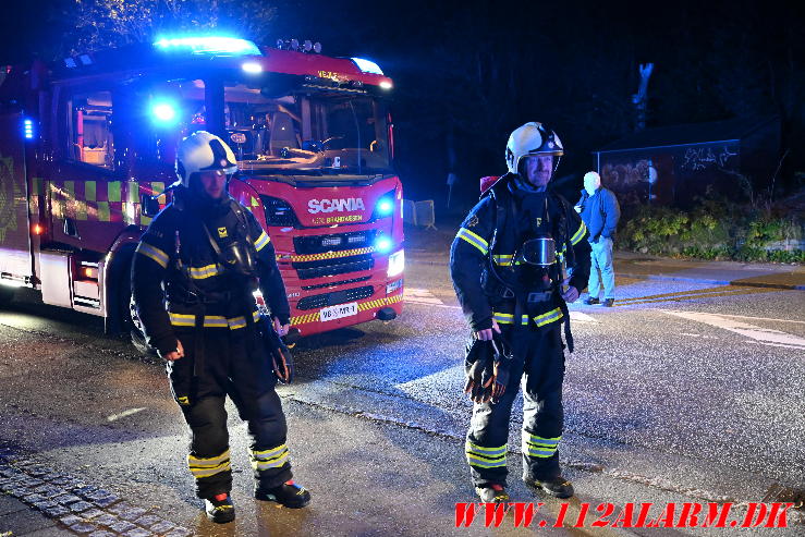 Ild i et Elskab. Østerbrogade i Vejle. 03/10-2024. KL. 21:54.