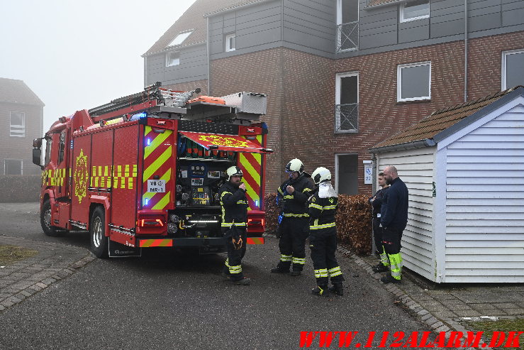 En røgalarm sendte brandvæsnet afsted. Rønnen 22 i Vejle Øst. 19/01-2025. KL. 10:26.