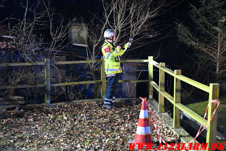 Ild i Kolonihavehus. Lohsevej Vejle. 09/02-2025. Kl. 23:10.